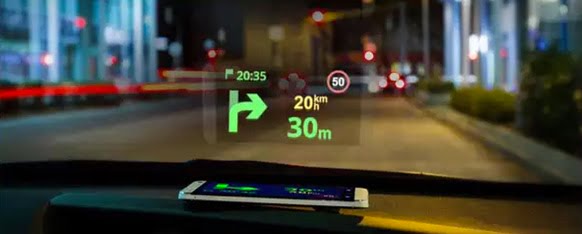 Heads Up Display Mode HUD-infoidevice