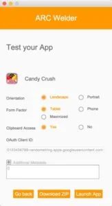 arc welder android mac-infoidevice
