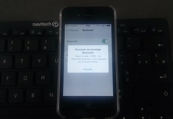 jumelage clavier bluetooth iphone-infoidevice
