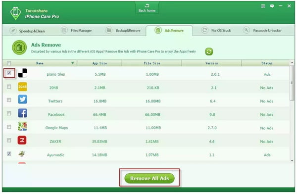 retirer les publicites des applications ios-infoidevice