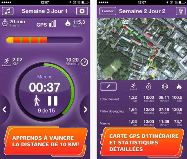 run 10k pro gratuit-infoidevice
