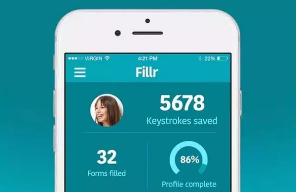 formulaires pré rempli avec application fillr-infoidevice