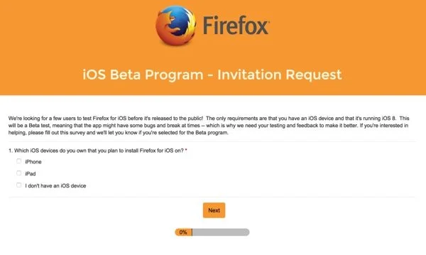 invitation firefox ios beta program-infoidevice