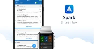 spark smart inbox client mail iphone et apple watch-infoidevice