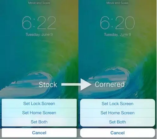 tweak cydia cornered-infoidevice