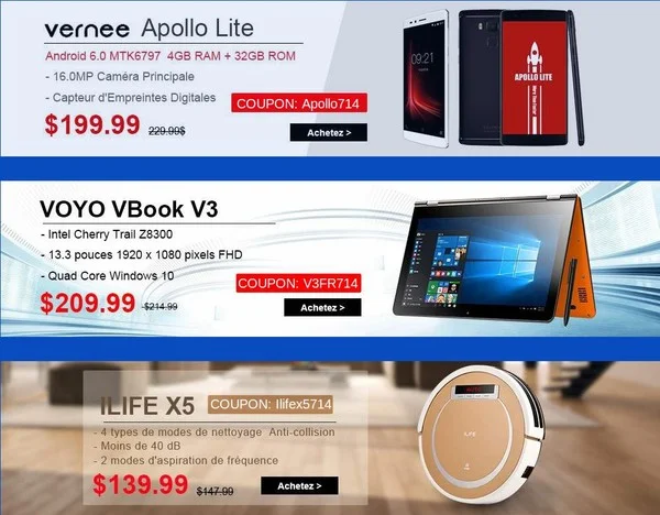 promotion vernee apollo voyo ilife gearbest-infoidevice