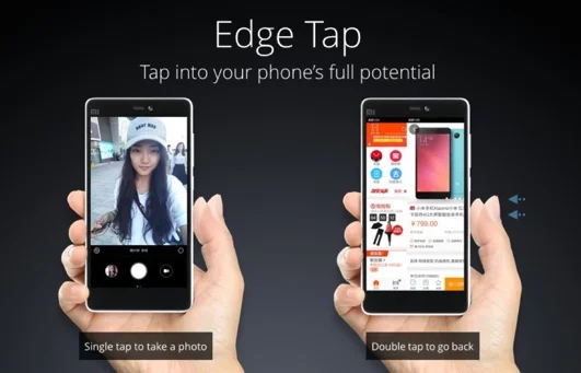 Edge tap xiaomi mi4c-infoidevice