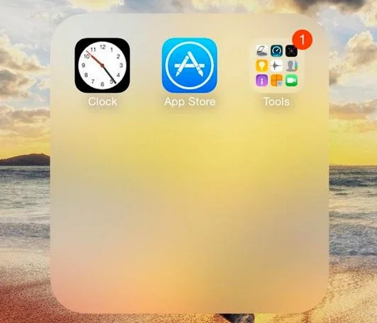 dossier dans un autre dossier ios 9 sans jailbreak-infoidevice