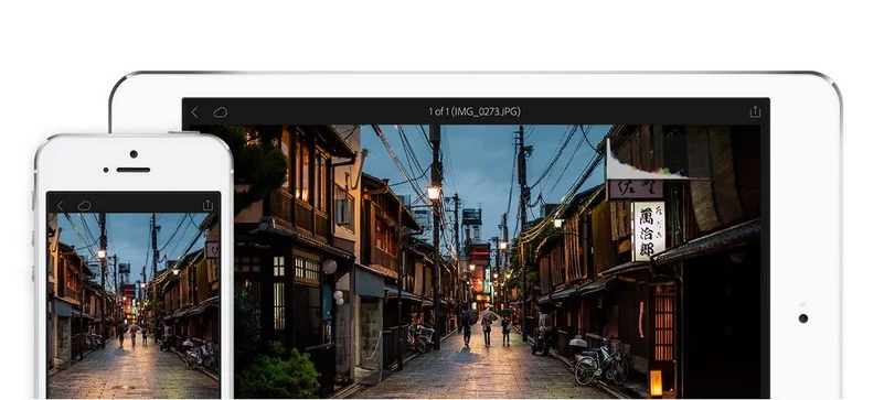 lightroom gratuit sur iphone ipad -infoidevice