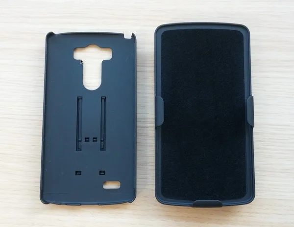 Test coque Encase Tough avec holster-infoidevice