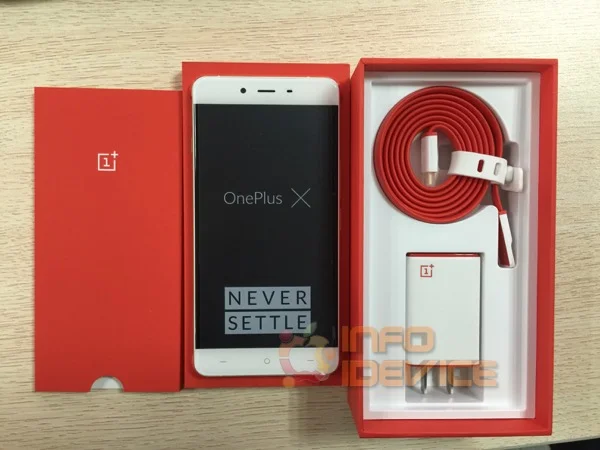 packaging oneplus x-infoidevice