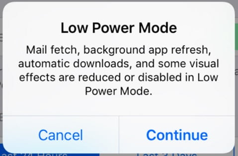 tweak low power mode cydia-infoidevice