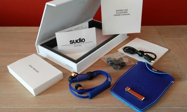 deballage ecouteurs sudio vasa bla-infoidevice