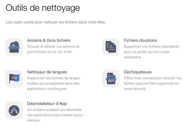 macclean 3 outils nettoyage mac-infoidevice