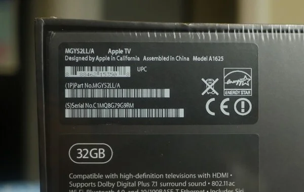 verifier numero serie apple tv 4-infoidevice