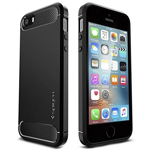 Coque iPhone SE Spigen Rugged Armor-infoidevice