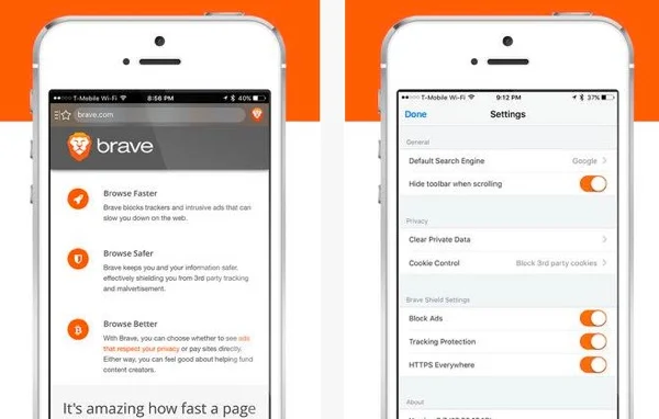 navigateur rapide brave browser-infoidevice