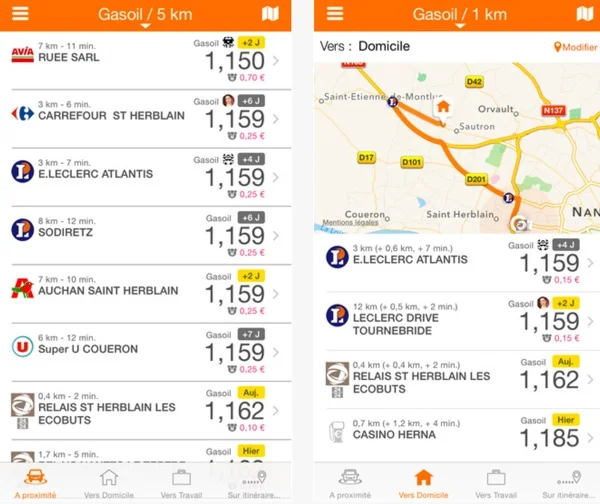 Essence comparateur communautaire des prix des carburants-infoidevice