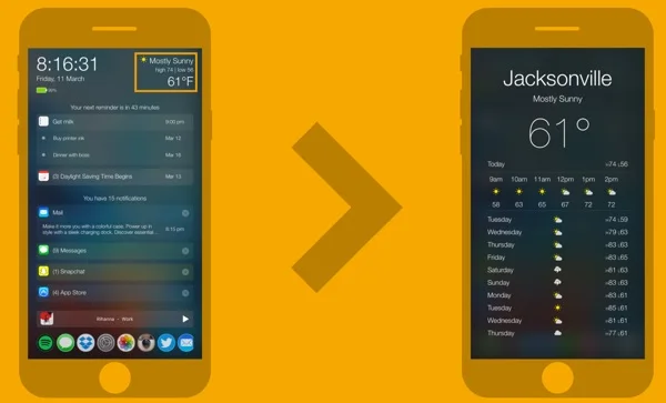 forecast meteo tweak PersonalAssistant-infoidevice