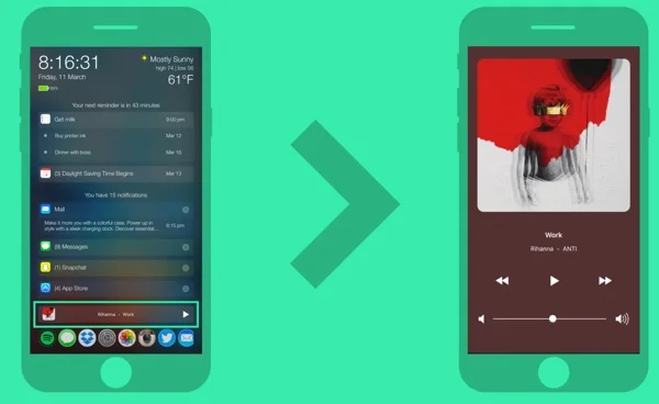 symphonia elegant music player tweak PersonalAssistant-infoidevice