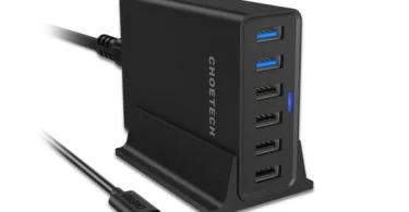 chargeur choetech qualcomm quick charge multi usb c-infoidevice