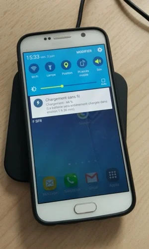 test charge qi sans fil choetech-infoidevice