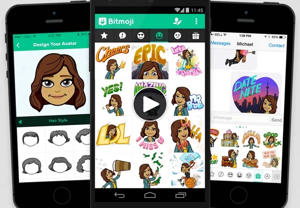avatar bitmoji snapchat-infoidevice