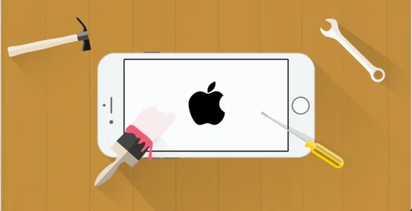 reparer iphone bloque sur la pomme-infoidevice