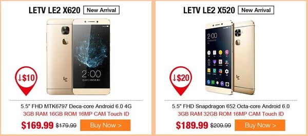vente flash smartphone letv-infoidevice