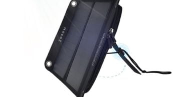 dodocool chargeur panneau pliable solaire USB 12W 10000mah powerport
