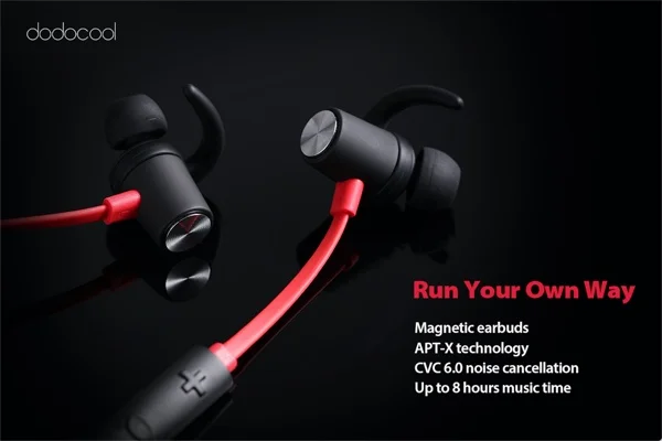 ecouteurs sans fil dodocool embouts magnétique infoidevice