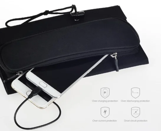 recharger deux smartphones avec panneau solaire dodocool infoidevice