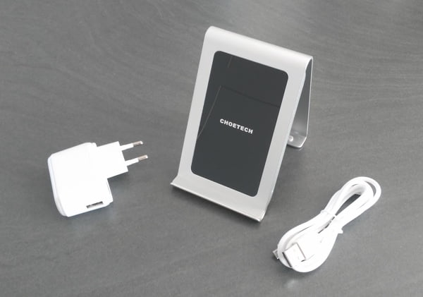 test chargeur qi choetech infoidevice