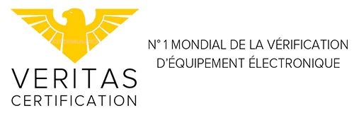 Veritas Certification n°1 mondial de la vérification d'équipement électronique