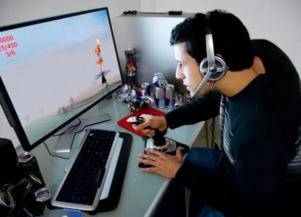 etude sur les gamers et jeux violents
