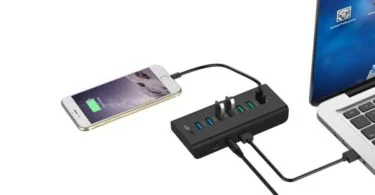test hub usb aukey 7 ports usb