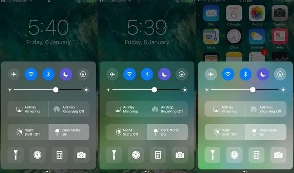 tweak noctis mode sombre ios 10 infoidevice
