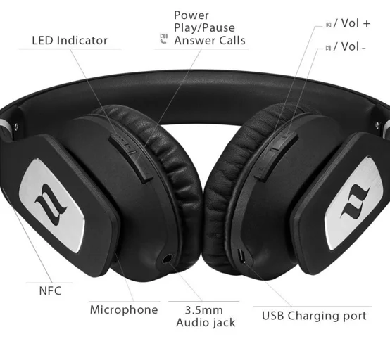fonctions casque noontec zoro 2 wireless volcanic rock edition limitee infoidevice