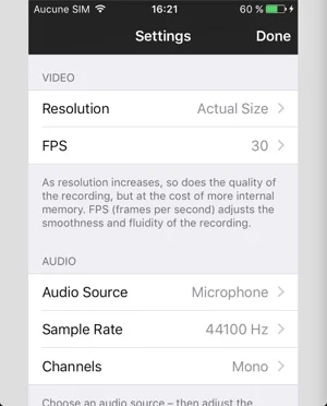 parametres everycord irec infoidevice