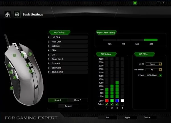 personnalisation souris gamer aukey infoidevice