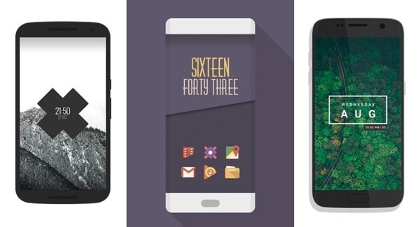 exemple kwgt kustom widget pro gratuit infoidevice