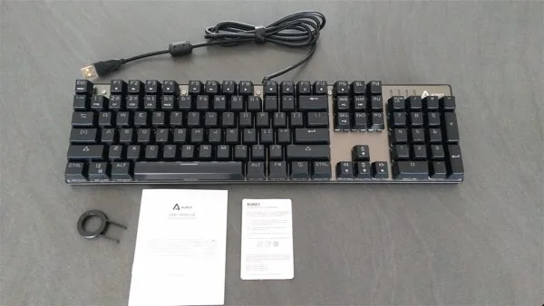 test clavier gamer aukey km-g3 infoidevice