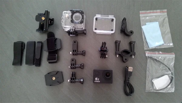 accessoires camera action andoer 4k infoidevice