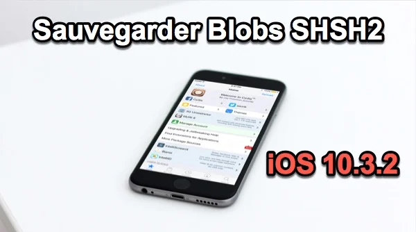 jailbreak iOS 10.3.2 sauvegarde blobs shsh2 infoidevice