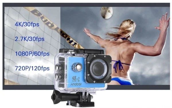 test camera action andoer an4000 4k infoidevice