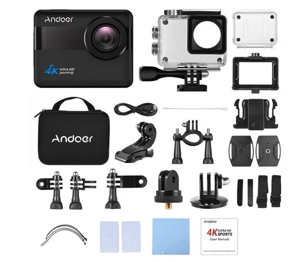 accessoires camera action andoer an1 infoidevice
