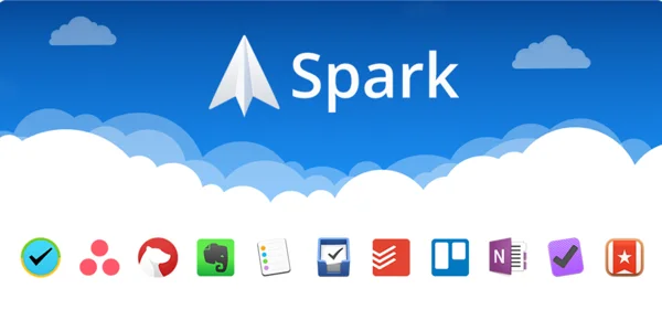 spark mail integration gestionnaires de taches et note infoidevice