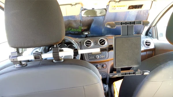 test support tablette macally pour voiture infoidevice