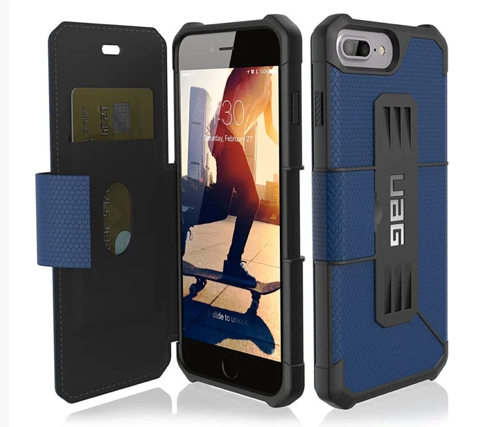 coque iphone plus uag metropolis portefeuille