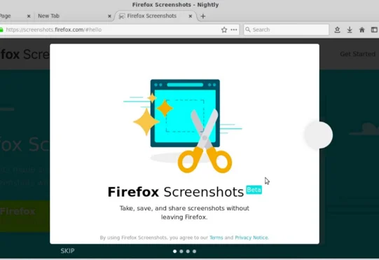 firefox 56 screenshot infoidevice